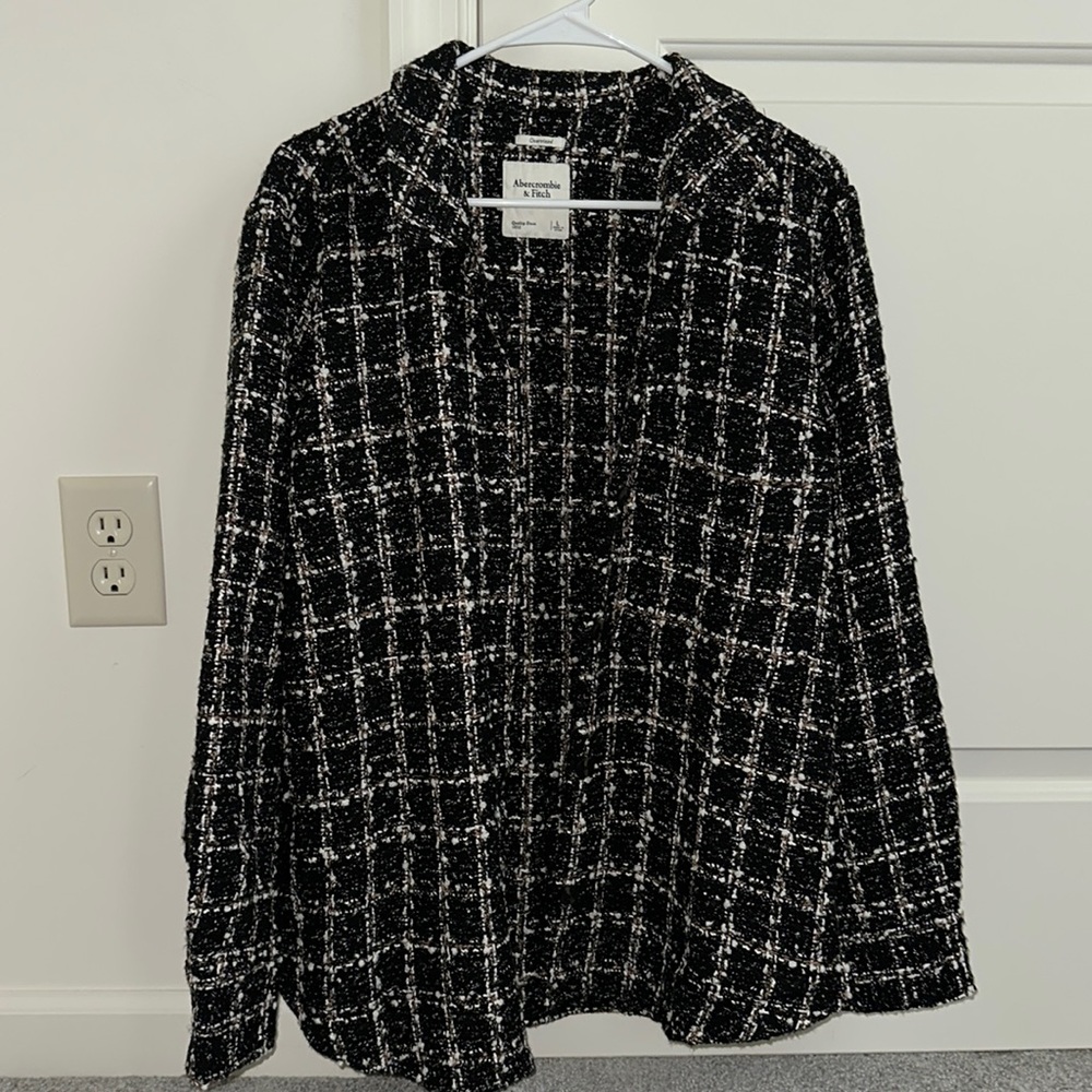 Oversized Abercrombie shacket large